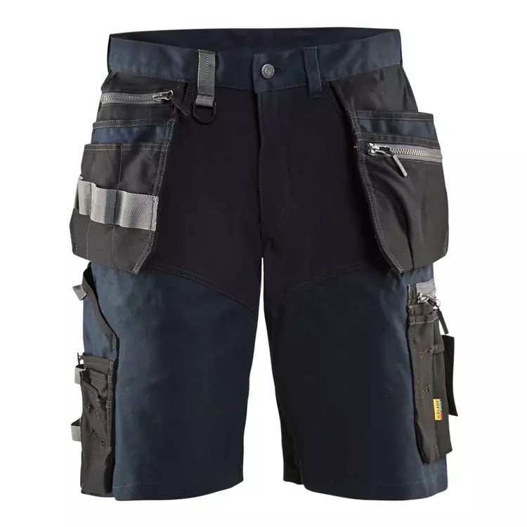 Blåkläder Handwerkershorts, Dunkel Marine Blau/Schwarz