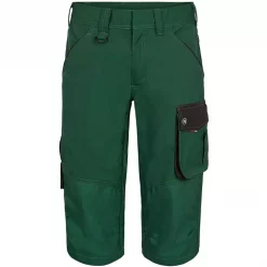 Engel Workwear Engel Galaxy 3/4-Hose, Schwarz/Anthrazitgrau