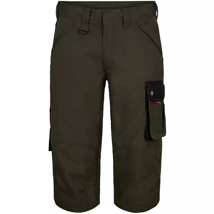 Engel Workwear Engel Galaxy 3/4-Hose, Schwarz/Anthrazitgrau – Bild 6