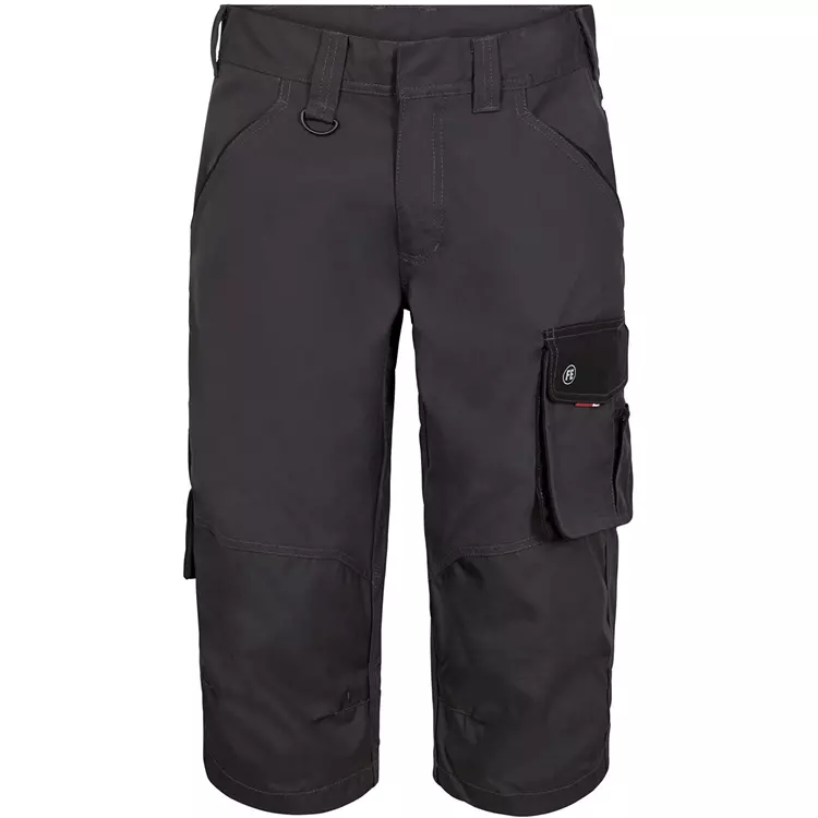 Engel Workwear Engel Galaxy 3/4-Hose, Schwarz/Anthrazitgrau – Bild 4