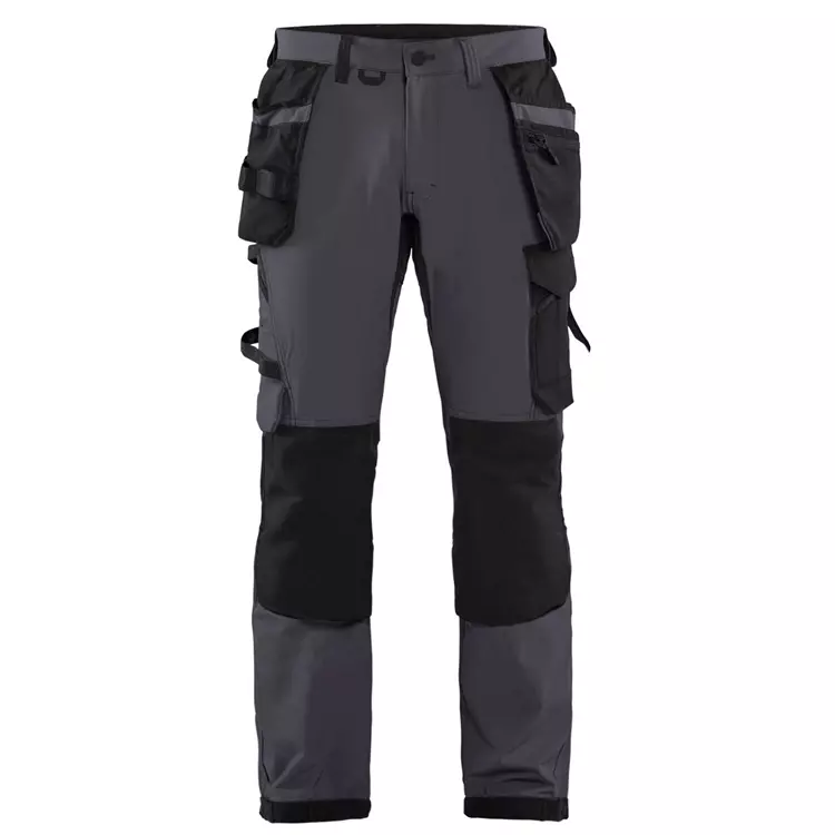 Blåkläder Handwerkerhose, Olivgrün/Schwarz Grau/schwarz – Bild 4