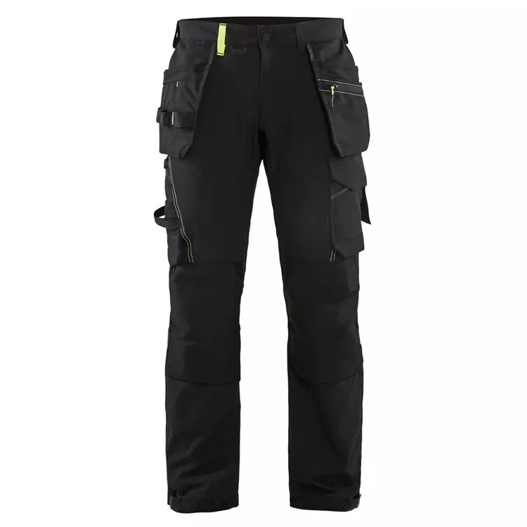 Blåkläder Handwerkerhose, Olivgrün/Schwarz Grau/schwarz – Bild 6