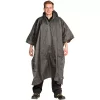Ocean Poncho Regencape, Olivgrün Schwarz
