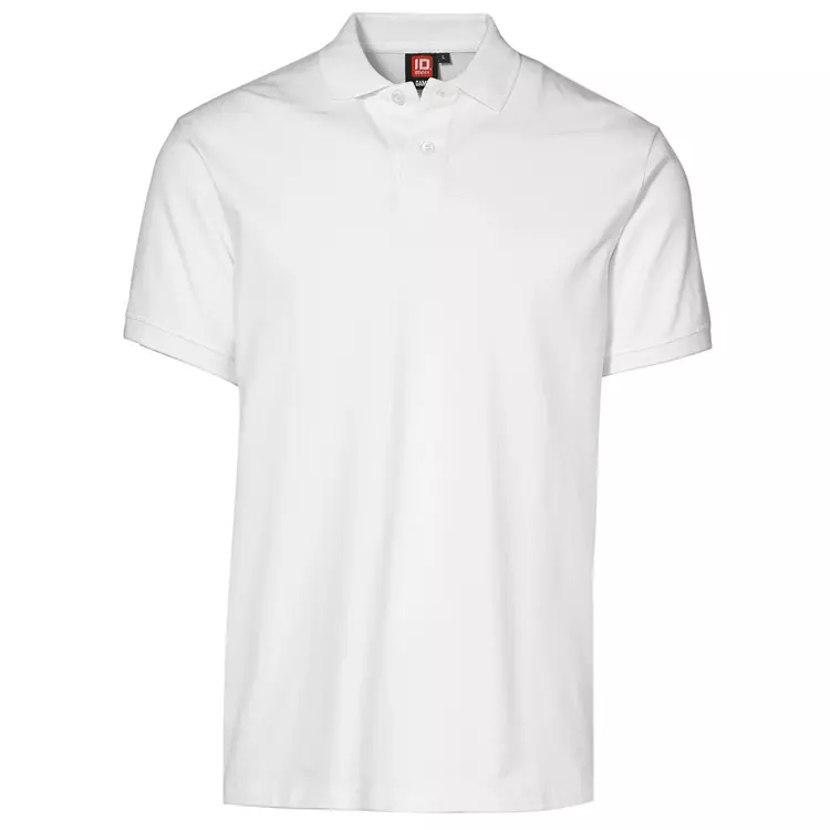 ID Identity ID Stretch Poloshirt, Grau Melange – Bild 5