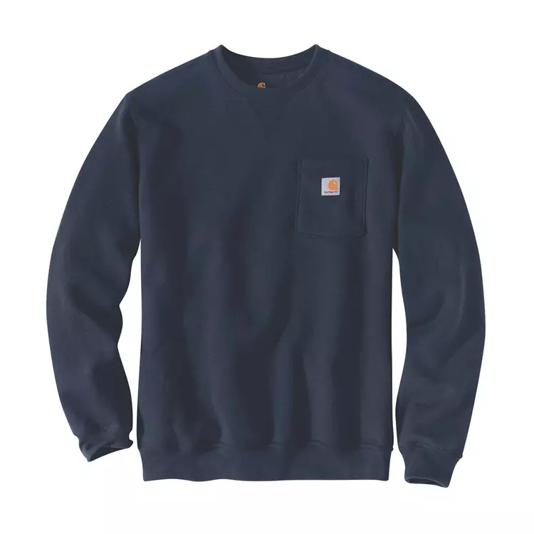 Carhartt Workwear Carhartt Crewneck Sweatshirt, New Navy – Bild 3