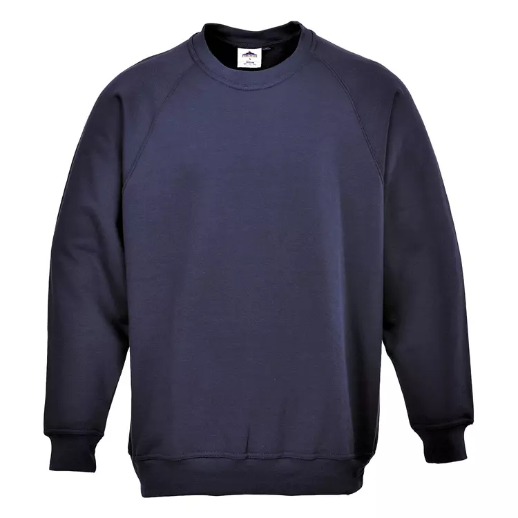 Portwest Roma Sweatshirt, Marine – Bild 2