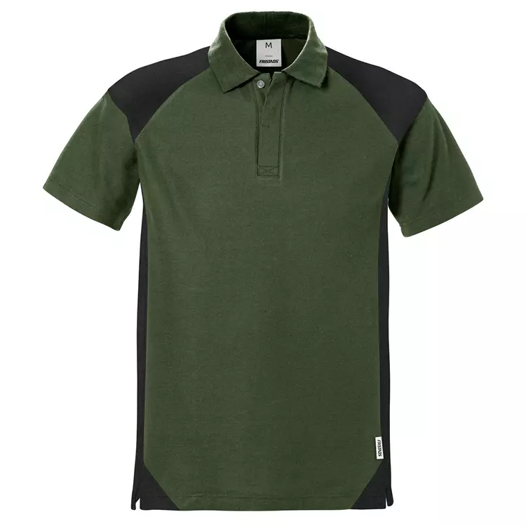 Fristads Poloshirt, Grau/Schwarz – Bild 4