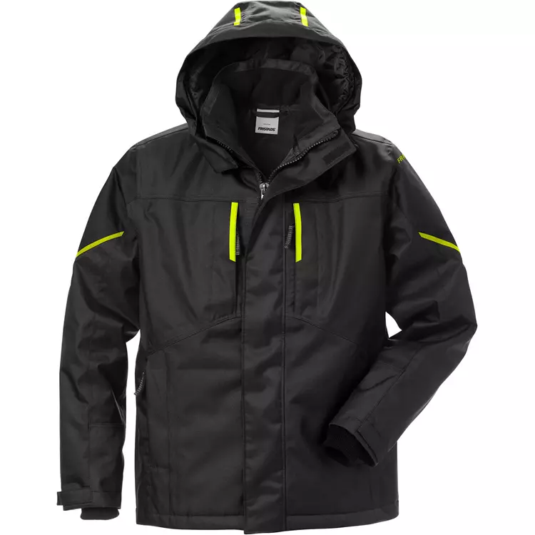 Fristads Airtech® Winterjacke 4058, Hi-vis Gelb/Schwarz – Bild 5