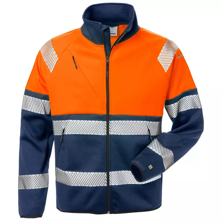 Fristads Sweatjacke 4517, Hi-vis Gelb/Schwarz – Bild 2
