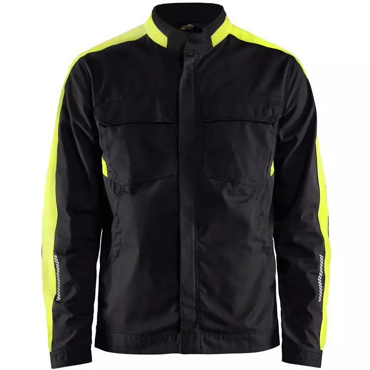 Blåkläder Arbeitsjacke, Schwarz/Rot – Bild 3