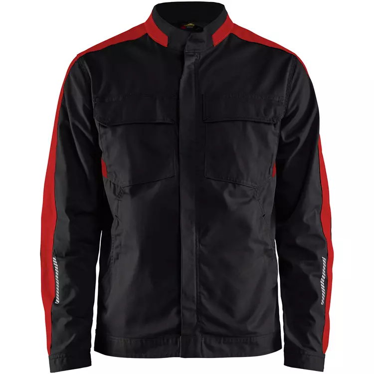 Blåkläder Arbeitsjacke, Schwarz/Rot – Bild 6