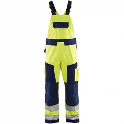Blåkläder Arbeitslatzhose, Hi-Vis rot/schwarz