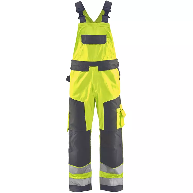 Blåkläder Arbeitslatzhose, Hi-Vis rot/schwarz – Bild 4