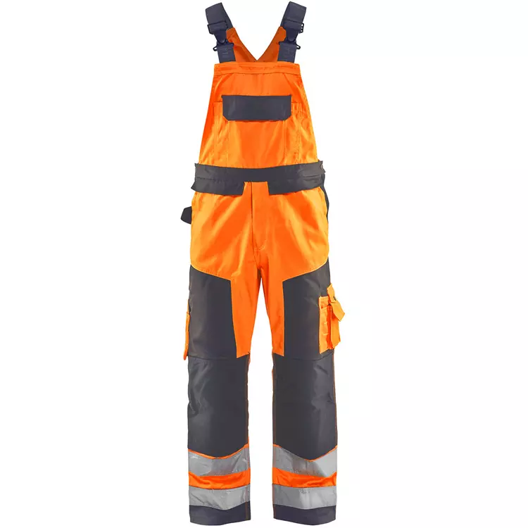 Blåkläder Arbeitslatzhose, Hi-Vis rot/schwarz – Bild 3