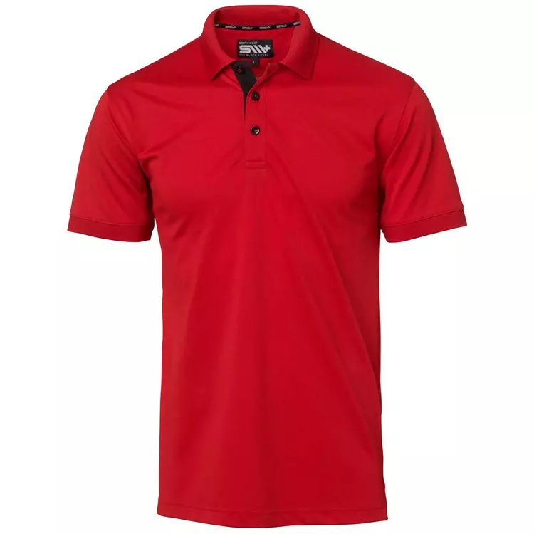 South West Somerton Poloshirt, Rot – Bild 4