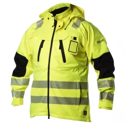 Viking Rubber Co. Viking Rubber Evosafe Softshelljacke, Hi-vis Gelb/Schwarz