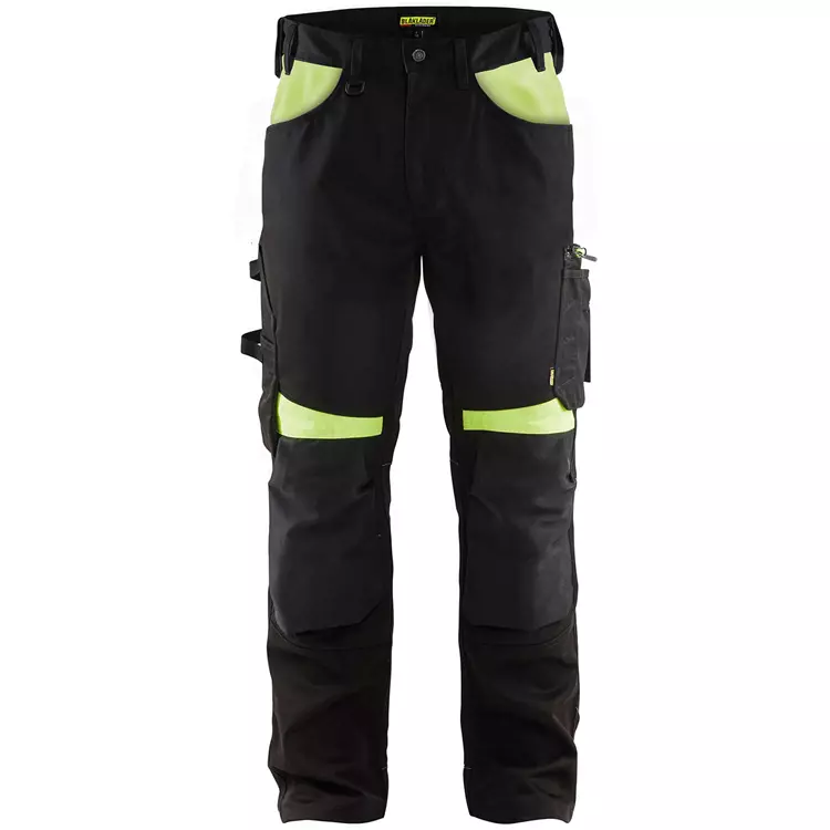 Blåkläder Arbeitshose, Schwarz/Rot – Bild 4