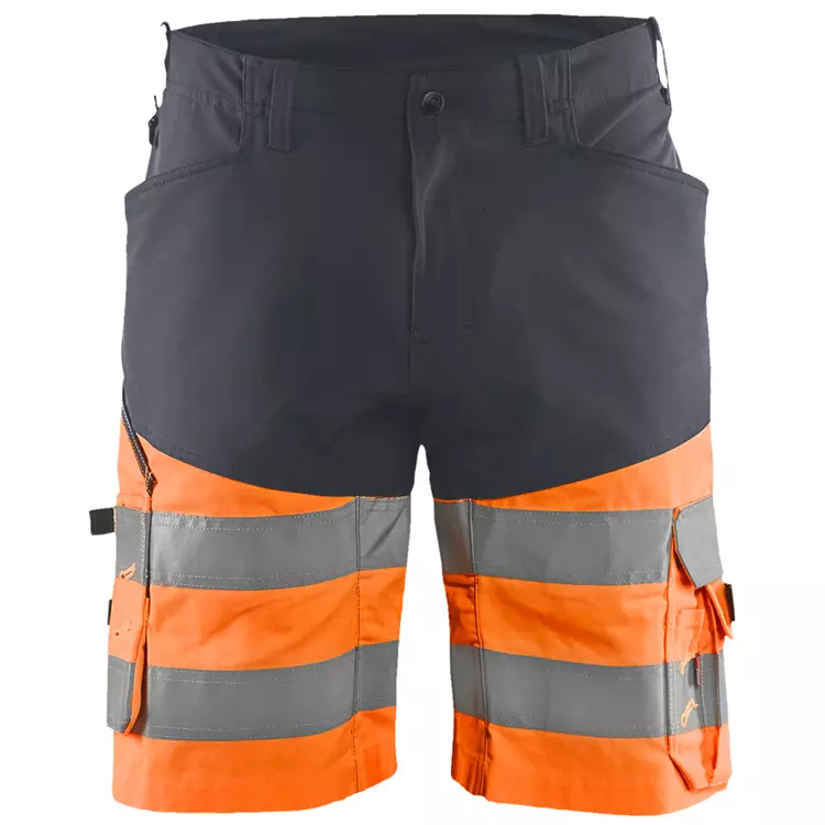 Blåkläder Arbeitsshorts, Mittelgrau/Hi-Vis Orange – Bild 5