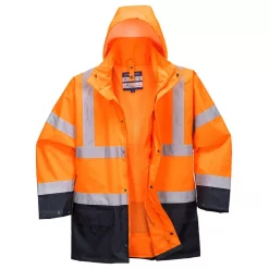 Portwest 5-i-1 Parka, Hi-vis Gelb/Schwarz