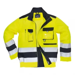 Portwest Arbeitsjacke, Hi-Vis gelb/marine