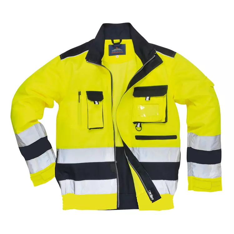 Portwest Arbeitsjacke, Hi-Vis gelb/marine