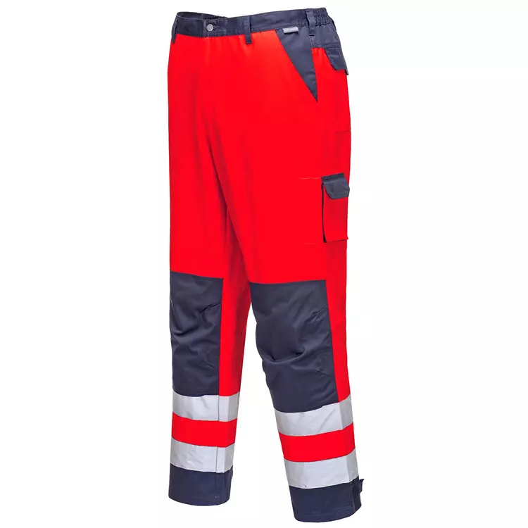 Portwest Arbeitshose, Orange/Marine – Bild 3