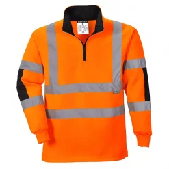 Portwest Sweatshirt, Hi-Vis Gelb