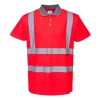 Portwest Poloshirt, Hi-Vis Rot