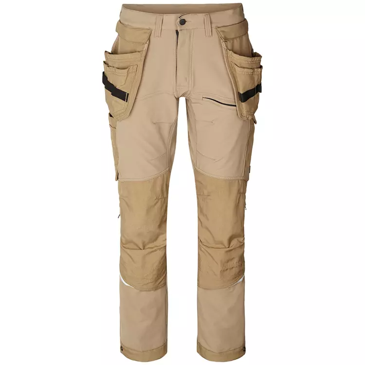 Kansas Evolve Handwerkerhose Full stretch, Stahlblau/Dunkel Marine – Bild 4