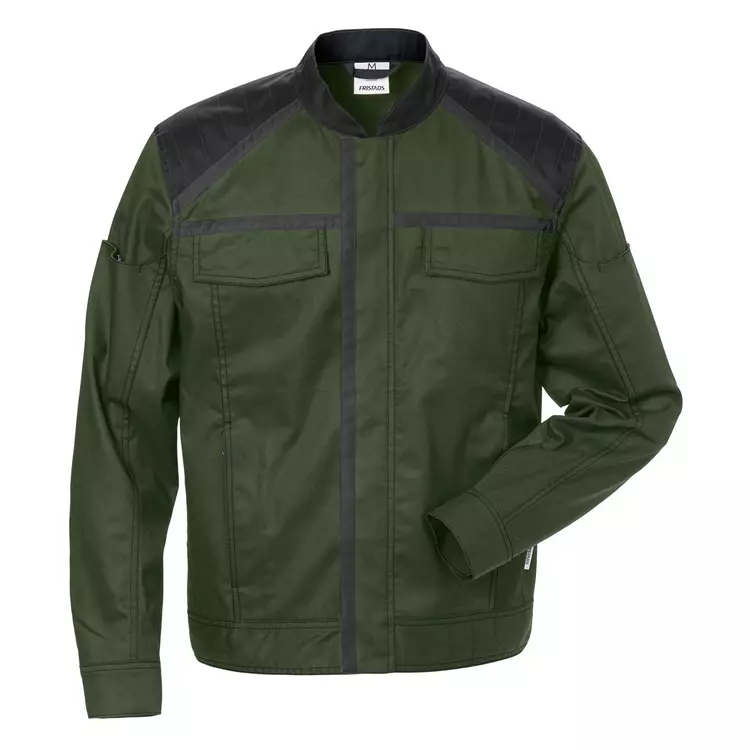 Fristads Arbeitsjacke 4555, Schwarz/Hi-Vis Gelb – Bild 6