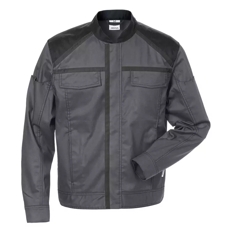 Fristads Arbeitsjacke 4555, Schwarz/Hi-Vis Gelb – Bild 8