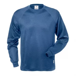 Fristads langärmliges T-shirt 7071 THV, Armeegrün/Schwarz Indigoblau