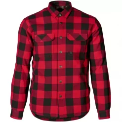 Seeland Canada Gefütterte Hemdjacke, Red Check