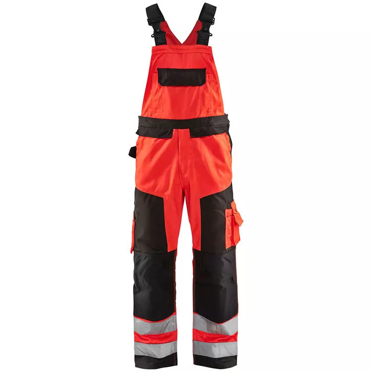 Blåkläder Arbeitslatzhose, Hi-Vis rot/schwarz – Bild 6