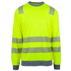 YOU Sundsvall langärmliges T-Shirt, Hi-Vis Gelb
