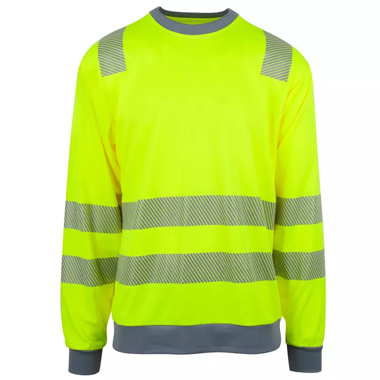 YOU Sundsvall langärmliges T-Shirt, Hi-Vis Gelb