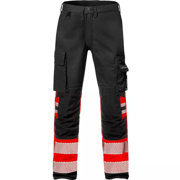 Fristads Arbeitshose 2705 PLU, Marine/Hi-Vis gelb – Bild 4