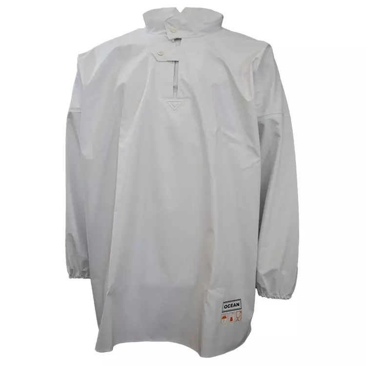 Ocean Albertville Comfort Kasack, Weiß Königsblau – Bild 3