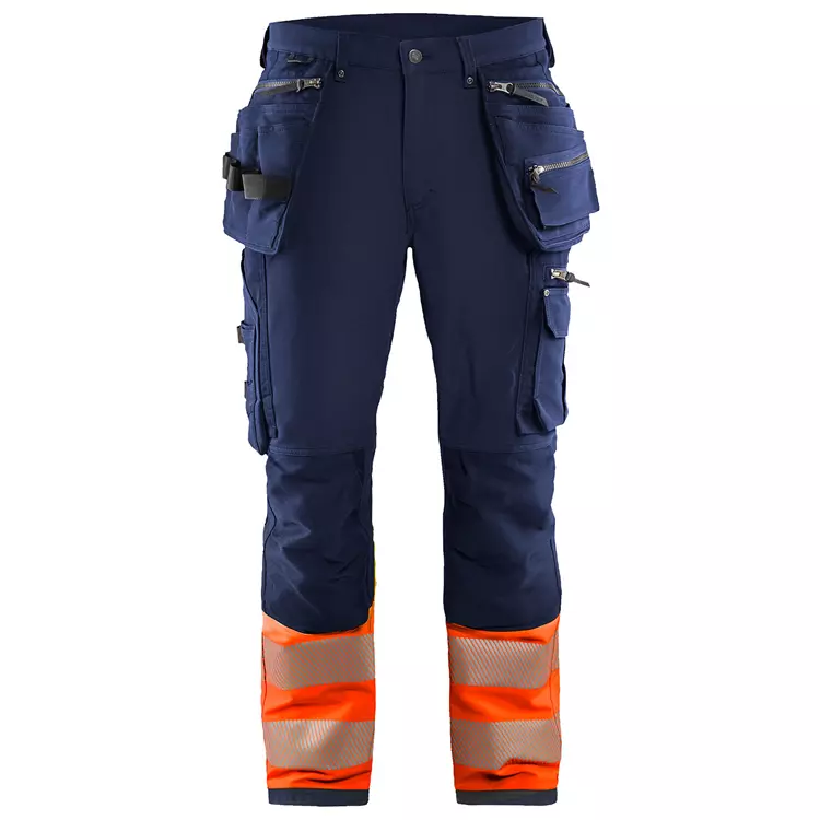 Blåkläder Handwerkerhose full stretch, Marine/Hi-Vis Orange – Bild 3