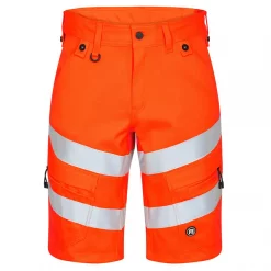 Engel Workwear Engel Safety Arbeitsshorts, Gelb/Blue Ink