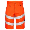 Engel Workwear Engel Safety Arbeitsshorts, Orange/Blue Ink