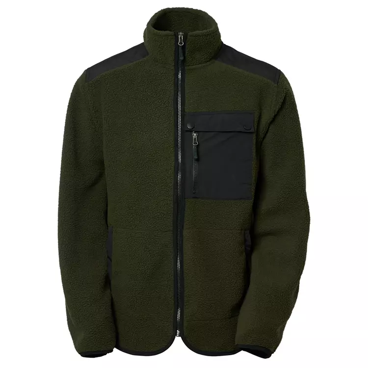 South West Paul Facerpels Jacke, Yellow Flou – Bild 3