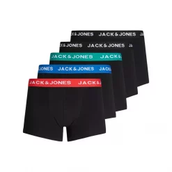Jack & Jones JACHUEY 5er-Pack Boxershorts, Electric Blue Lemonade