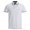 Jack & Jones JJEPAULOS kurzärmliges Poloshirt, Bright Cobalt