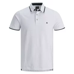 Jack & Jones JJEPAULOS kurzärmliges Poloshirt, Bright Cobalt