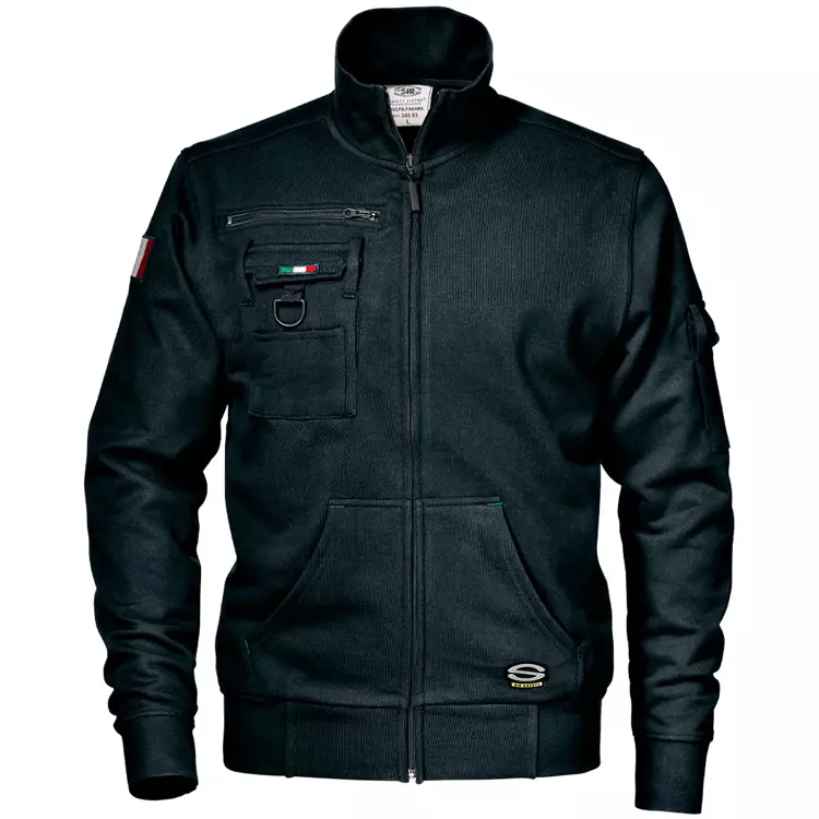 SIR Safety System SIR Safety Panama Cardigan, Anthrazit – Bild 2