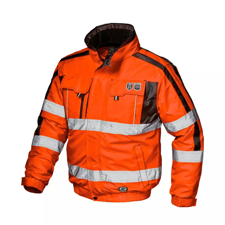 SIR Safety System SIR Safety Cortender 4-i-1 Pilotenjacke, Hi-vis Orange – Bild 2