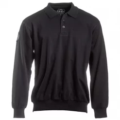 Kramp Original Polo-Sweatshirt, Schwarz