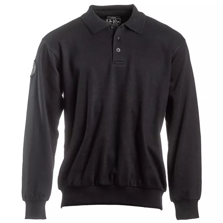Kramp Original Polo-Sweatshirt, Schwarz