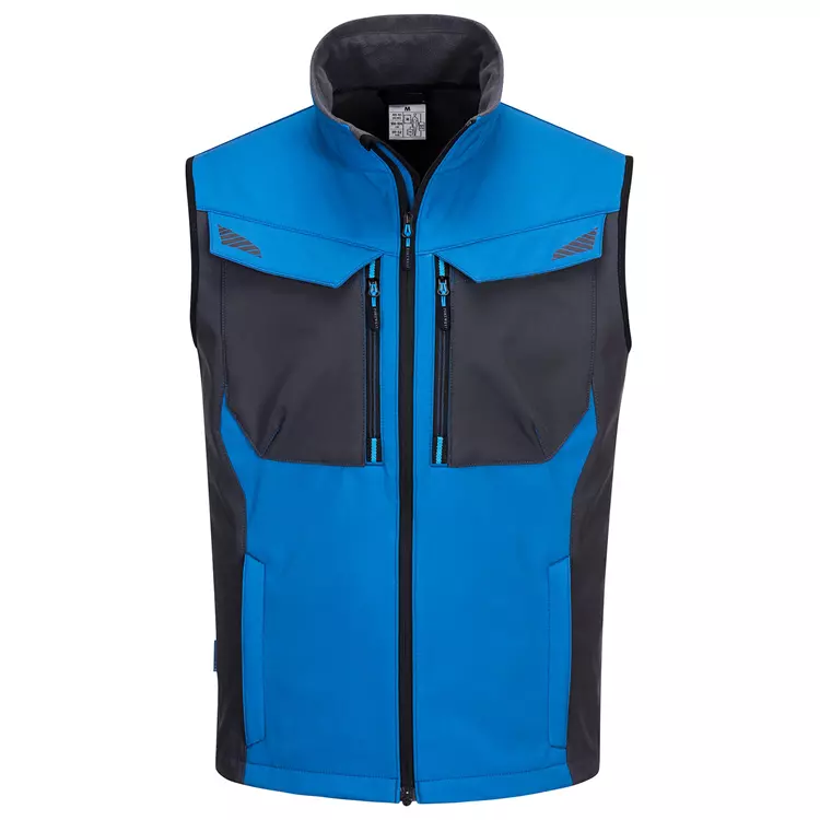 Portwest WX3 softshellweste, Metall Grau – Bild 2